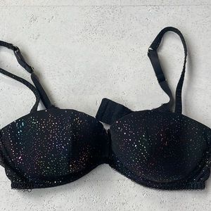 AGENT PROVOCATEUR Rainbow Speckled Bra 34DD